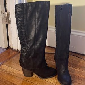 Woman’s Classic Black Tall Boots